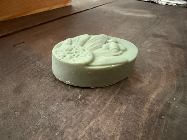 Tallow and Goat Milk Frasier Fir Pine Round Soap Bar