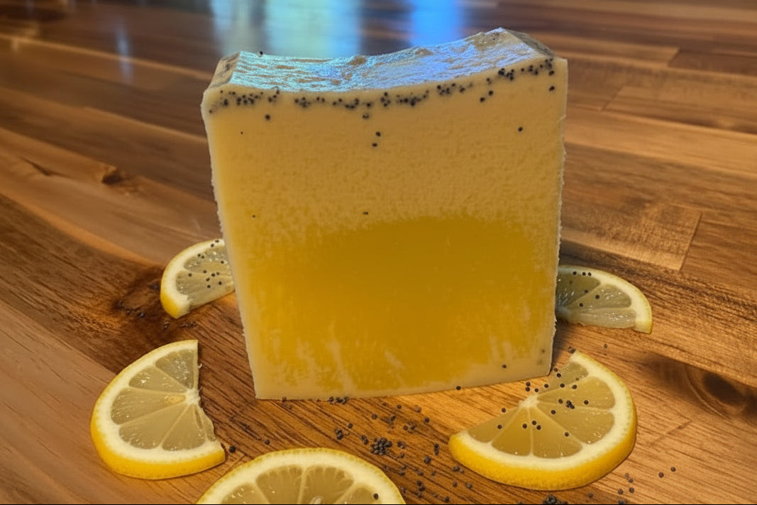 Lemon Poppy Seed Soap Bar